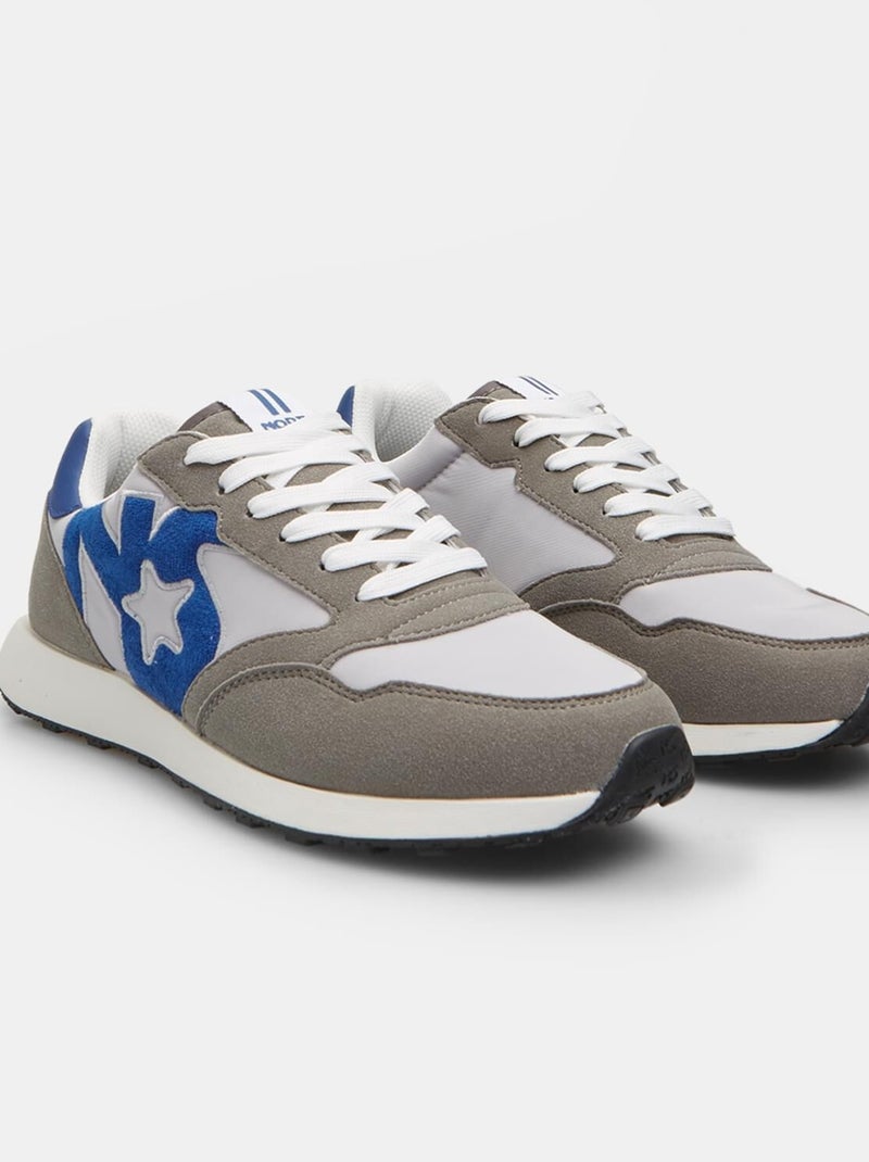 Sneakers NORTH STAR RETRO STELLAR BATA Gris - Kiabi