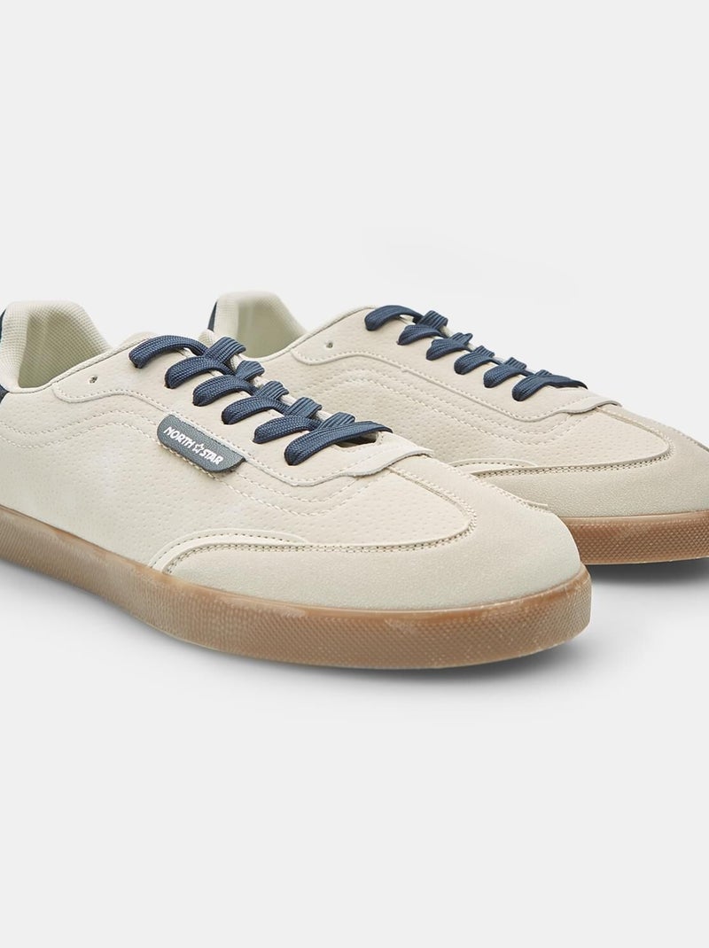 Sneakers north star striker bata Beige - Kiabi