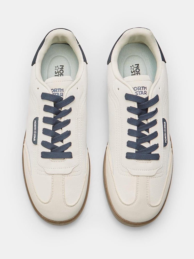 Sneakers north star striker bata Beige - Kiabi