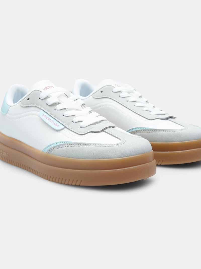 Sneakers NORTH STAR STRIKER ELEV8 BATA Blanc - Kiabi