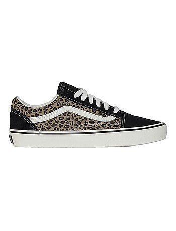 Sneakers Old Skool cuir et textile Vans