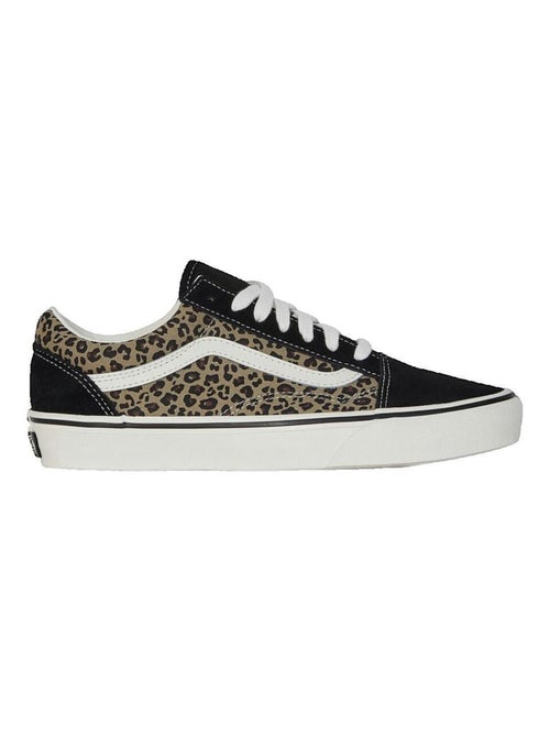 Sneakers Old Skool cuir et textile Vans - Kiabi