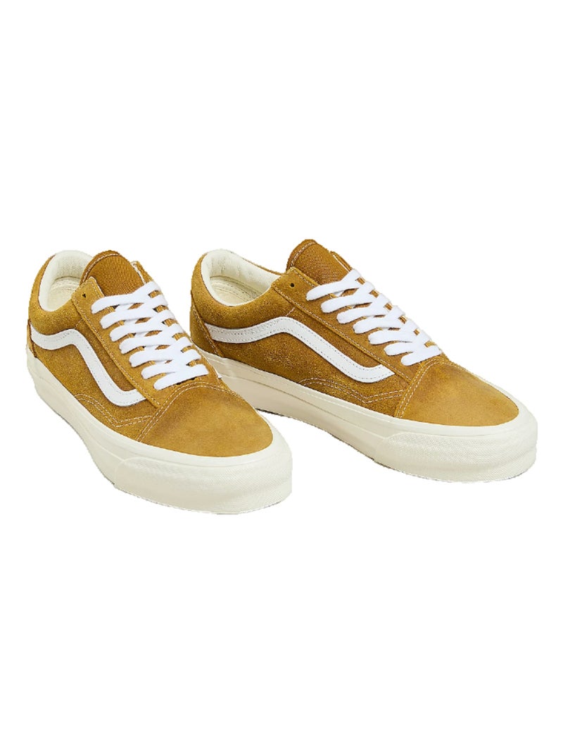 Sneakers Old Skool daim Vans Doré/or - Kiabi
