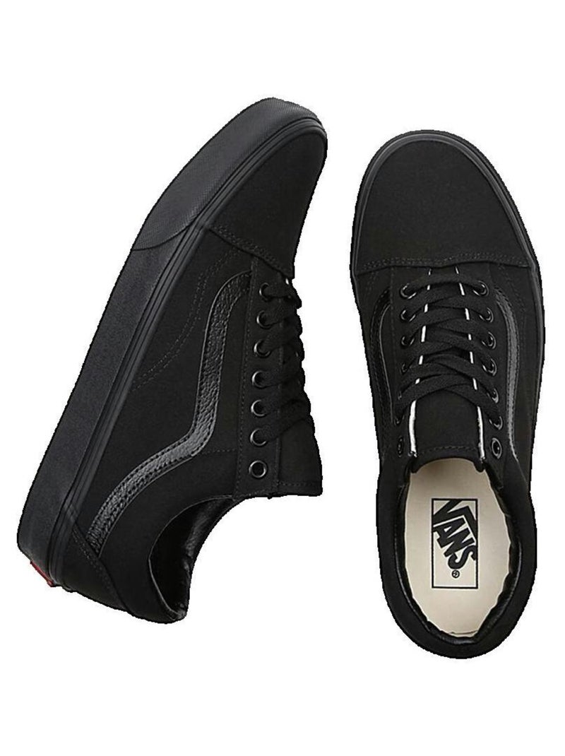 Sneakers Old Skool daim Vans Noir - Kiabi