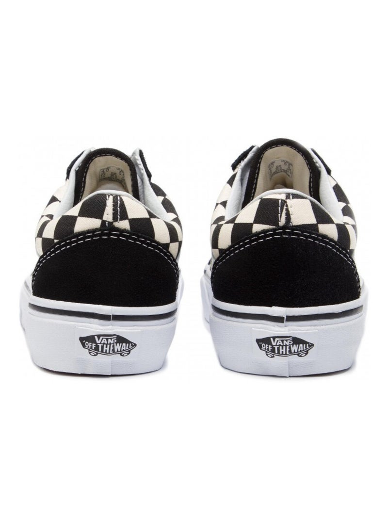Sneakers Old Skool en cuir Vans Gris - Kiabi