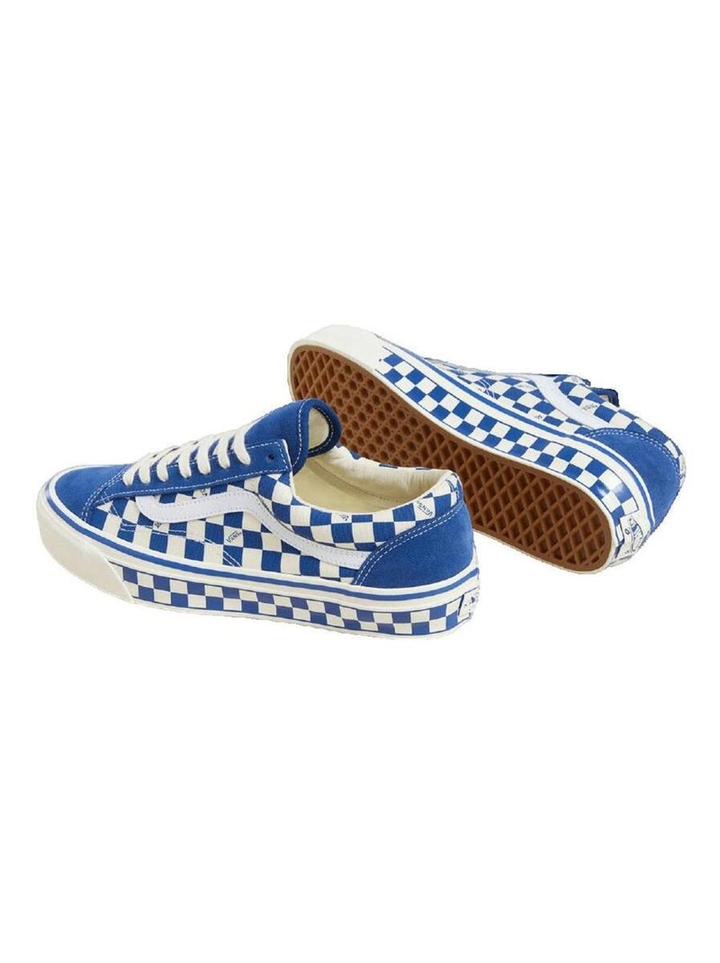 Sneakers Old Skool en daim et textile Vans Bleu - Kiabi
