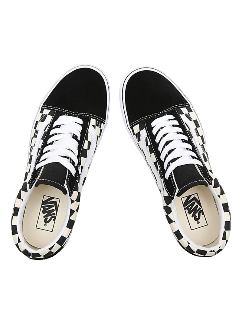 Sneakers Old Skool en daim et toile Vans Blanc - Kiabi