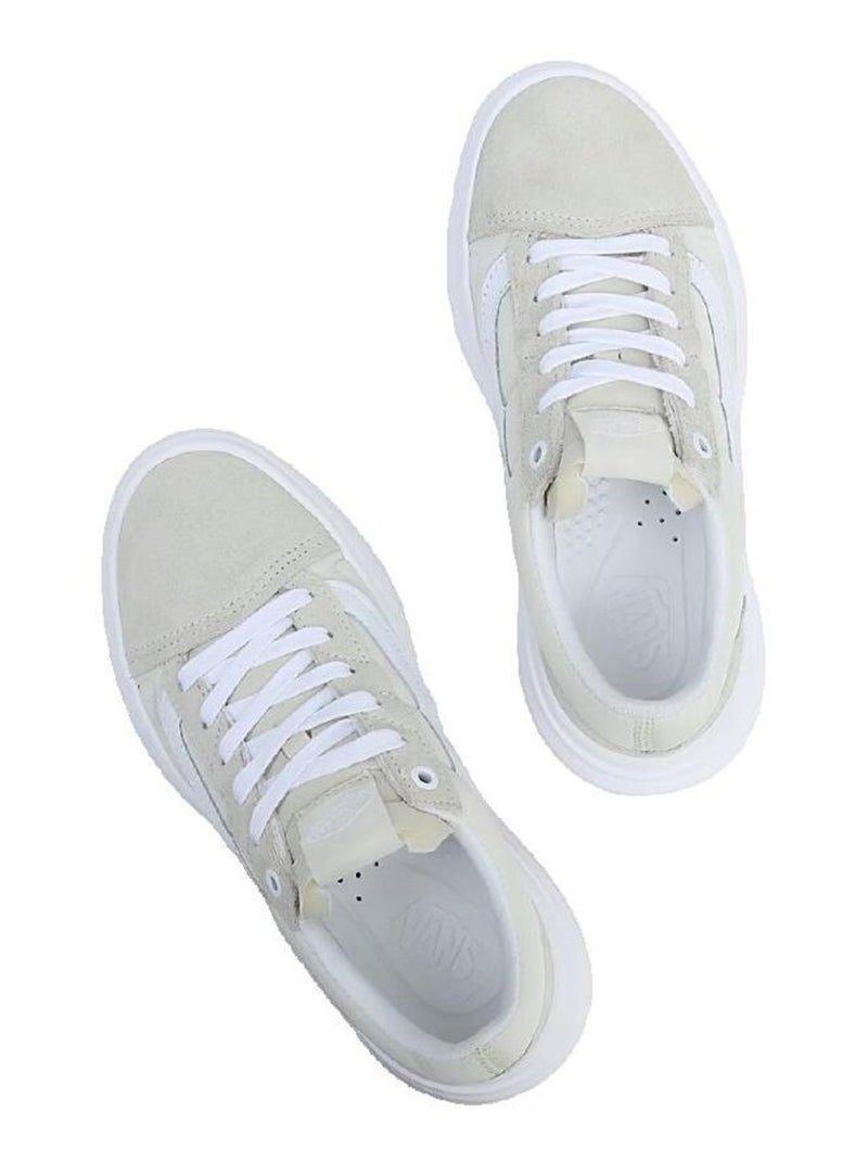 Sneakers Old Skool Overt Comfycush en daim Vans Beige - Kiabi