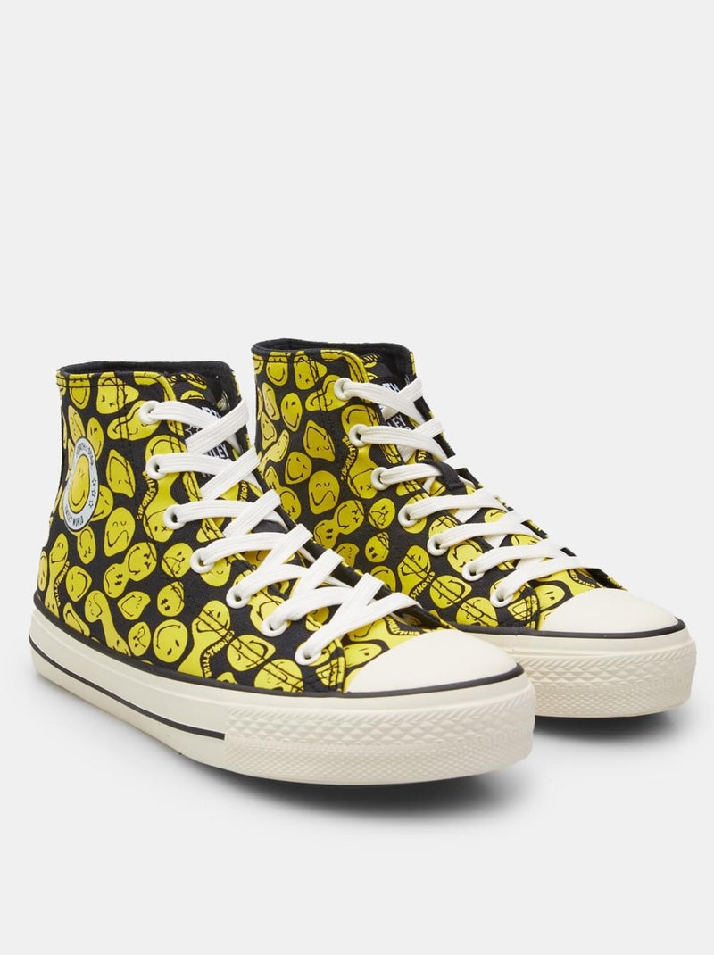 Sneakers pour femme SUPRIME NORTH STAR X SMILEYWORLD® Multicolore - Kiabi