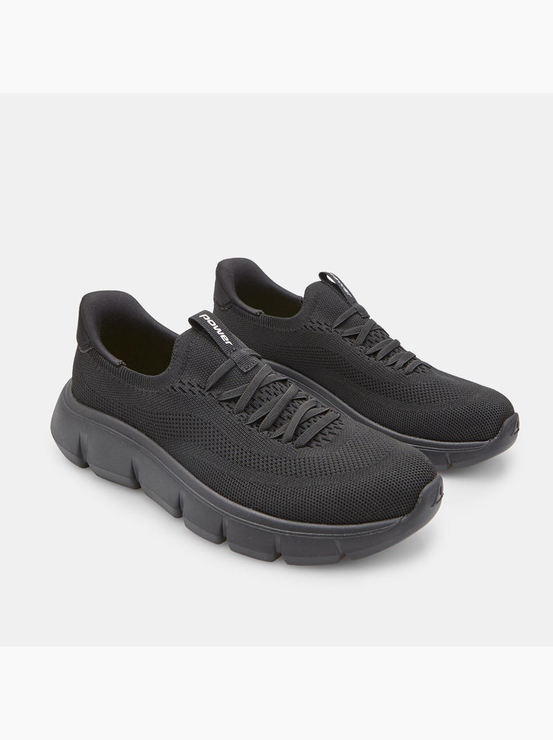 Sneakers Power Noir - Kiabi