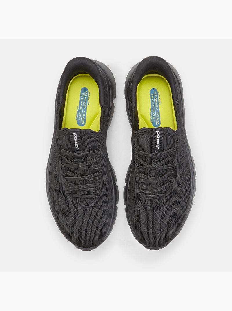 Sneakers Power Noir - Kiabi