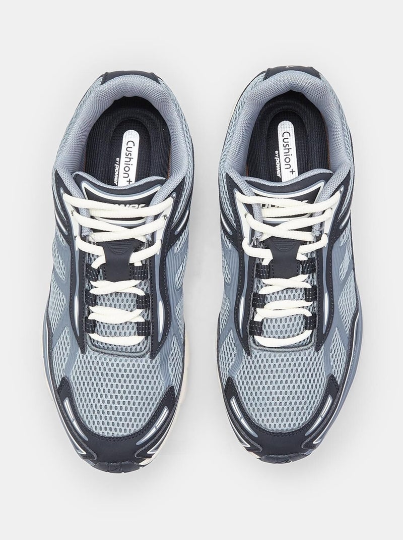 Sneakers power rush bata Gris - Kiabi