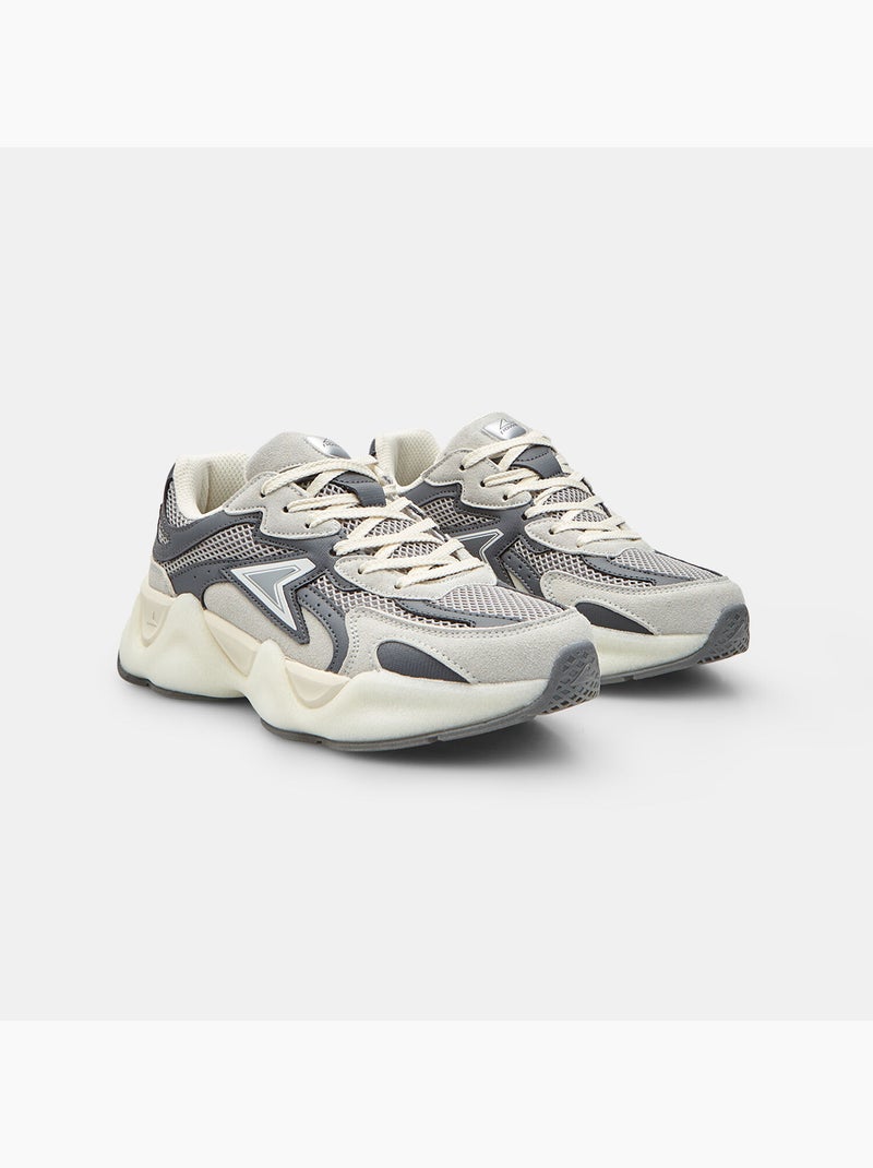 Sneakers Power XOZETA Gris - Kiabi