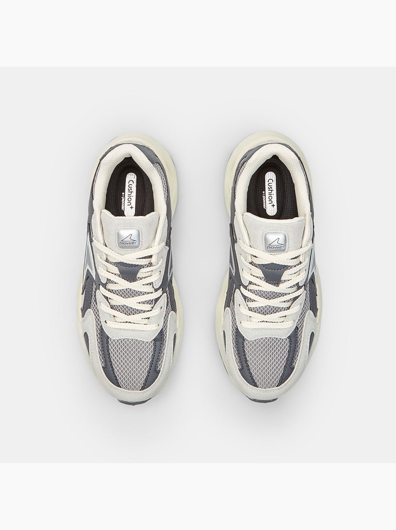Sneakers Power XOZETA Gris - Kiabi