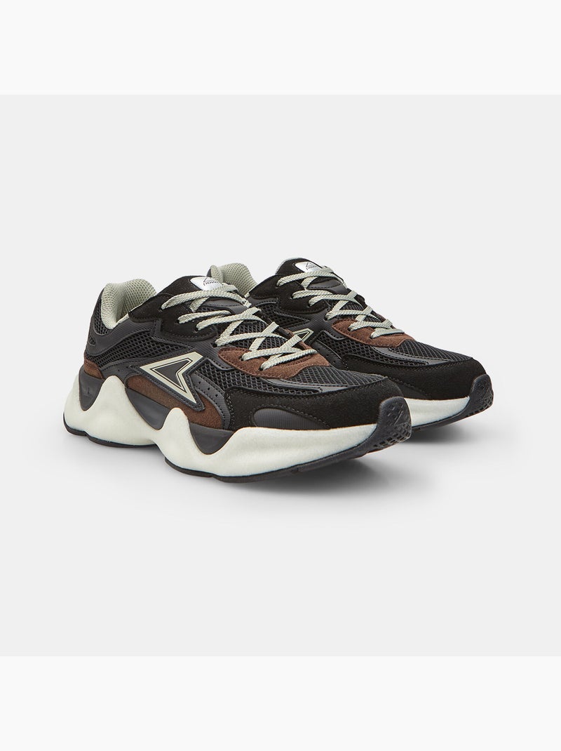 Sneakers Power XOZETA Marron - Kiabi