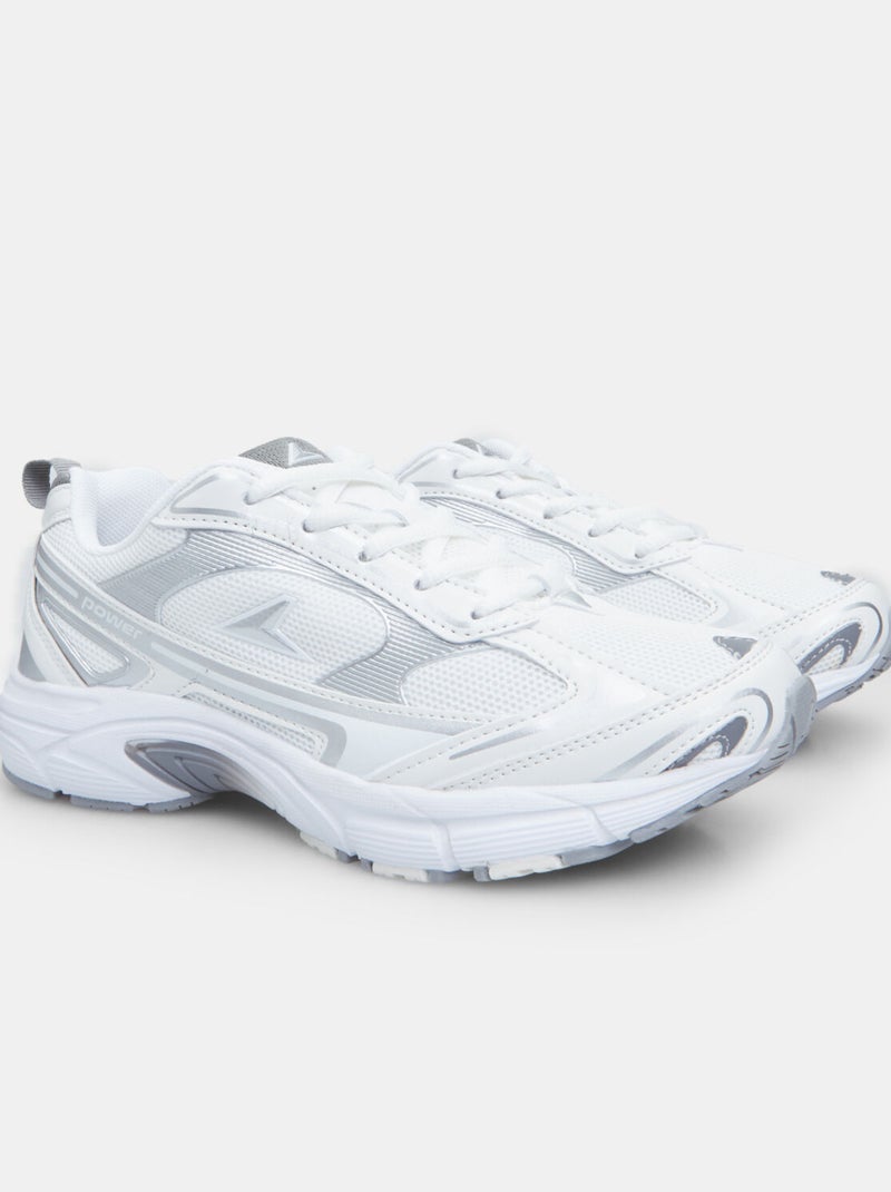 Sneakers POWER ZETA RELIC BATA Argent - Kiabi