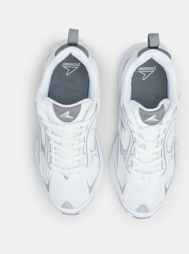Sneakers POWER ZETA RELIC BATA Argent - Kiabi