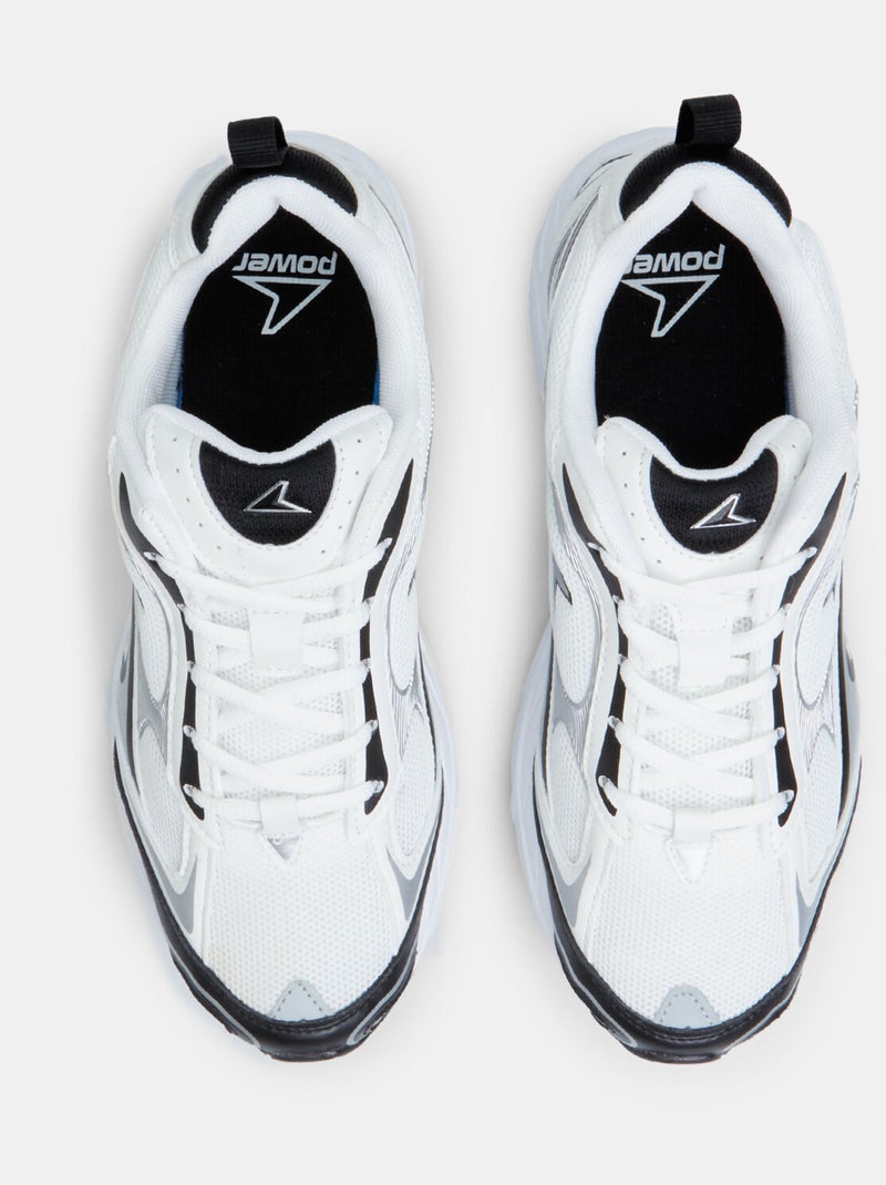 Sneakers POWER ZETA RELIC BATA Argent - Kiabi