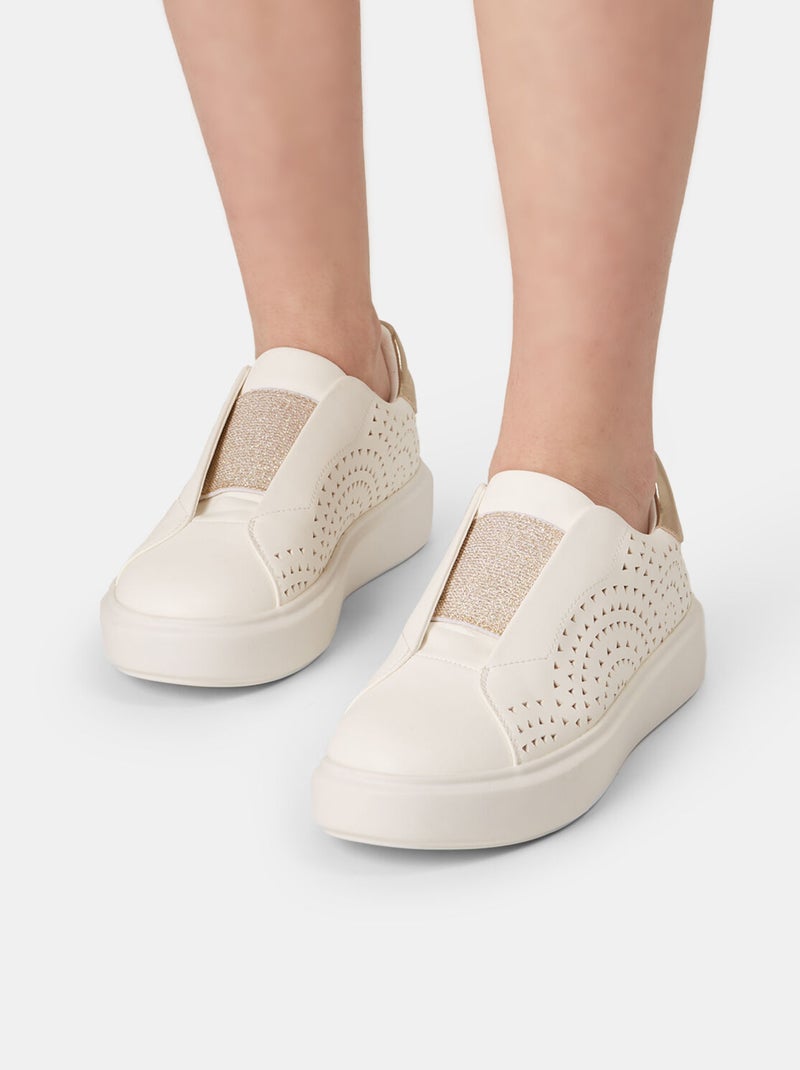Sneakers sans lacet BATA Blanc - Kiabi