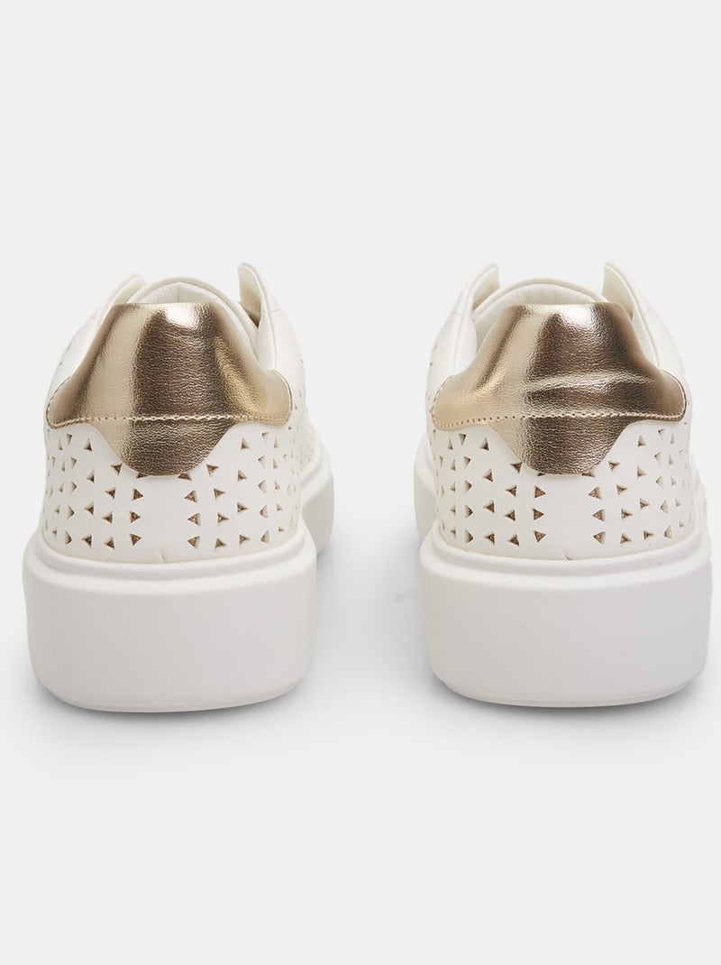 Sneakers sans lacet BATA Blanc - Kiabi