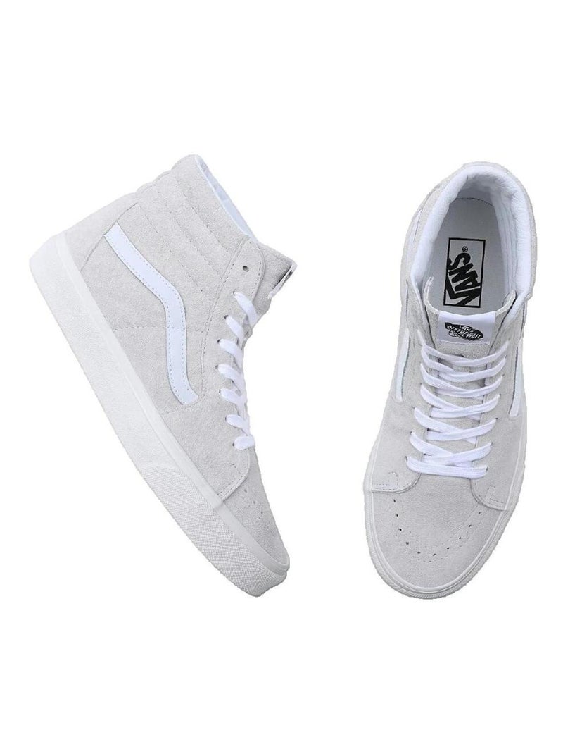 Sneakers Sk8-Hi en toile Vans Blanc - Kiabi