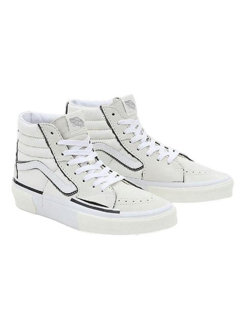 Sneakers SK8-HI Reconstruct en cuir et textile Vans - Kiabi