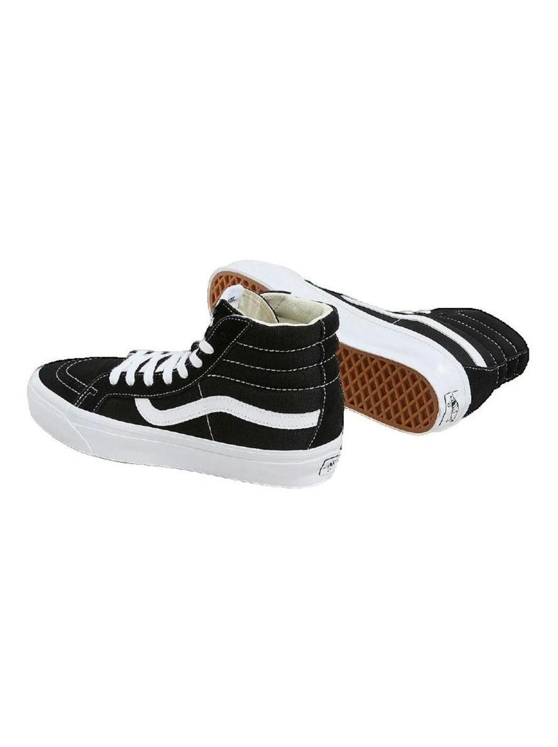 Sneakers Sk8-Hi Reissue toile Vans Noir Blanc - Kiabi