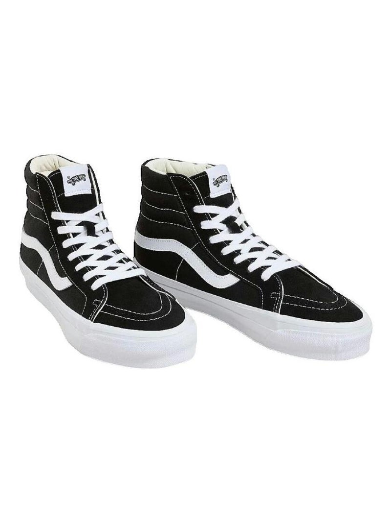 Sneakers Sk8-Hi Reissue toile Vans Noir Blanc - Kiabi