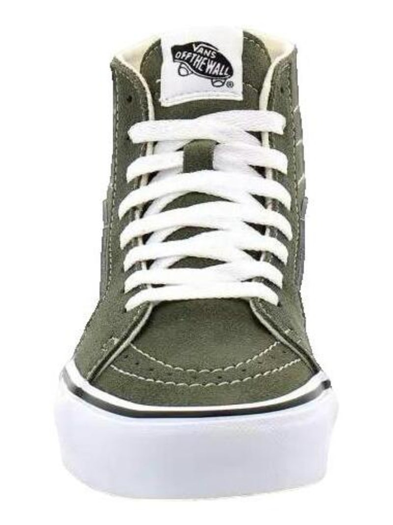 Sneakers Sk8-Hi Tapered daim Vans Vert - Kiabi