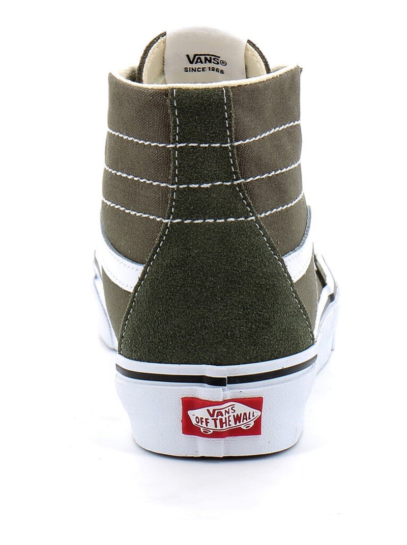 Sneakers Sk8-Hi Tapered daim Vans Vert - Kiabi