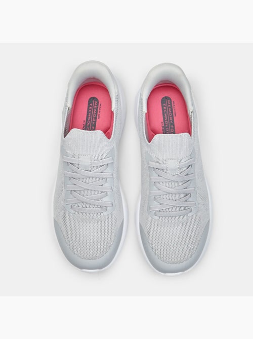 Sneakers slip-on Power avec lacets élastiques - Kiabi