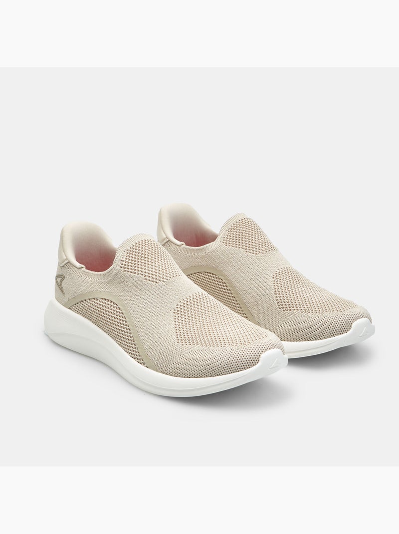 Sneakers slip-on Power Beige - Kiabi