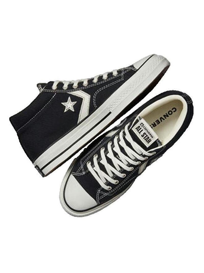 Sneakers Star Player 76 toile Converse Noir - Kiabi