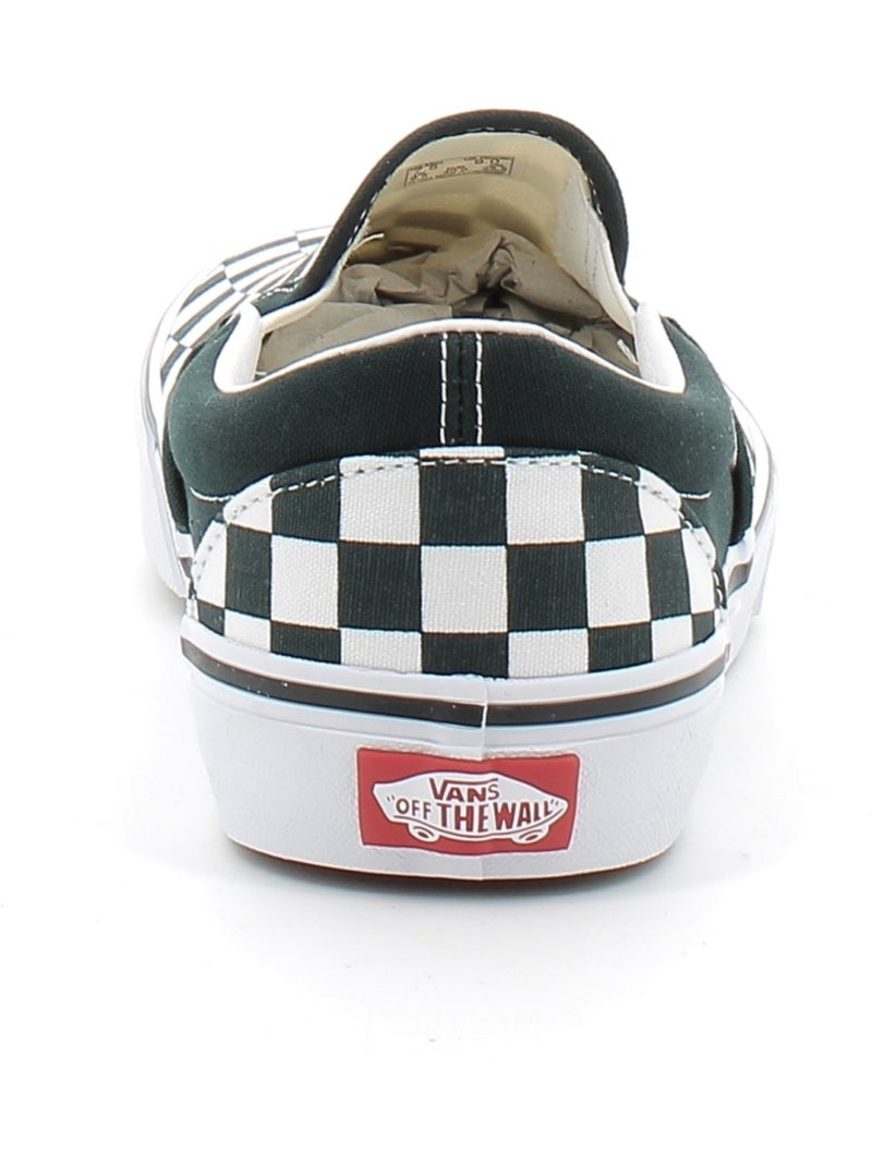 Sneakers Vans Classic Slip-On en toile Vert - Kiabi