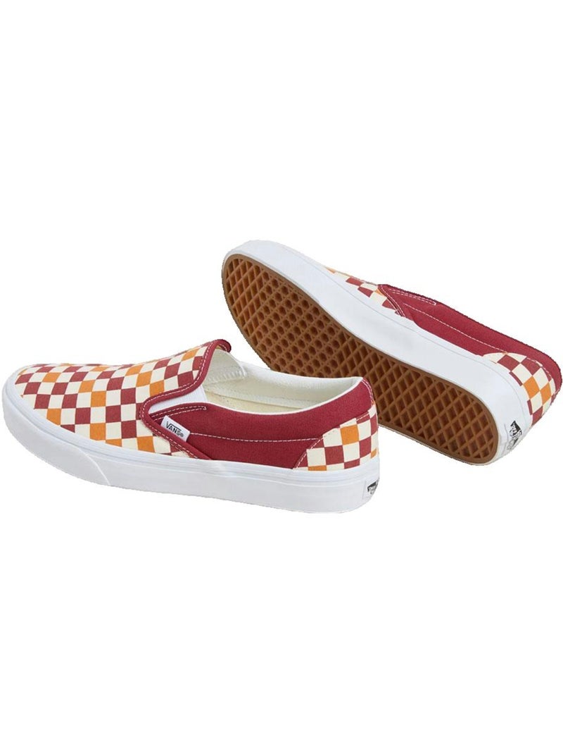 Sneakers Vans Classic Slip-On tige synthétique Rouge - Kiabi
