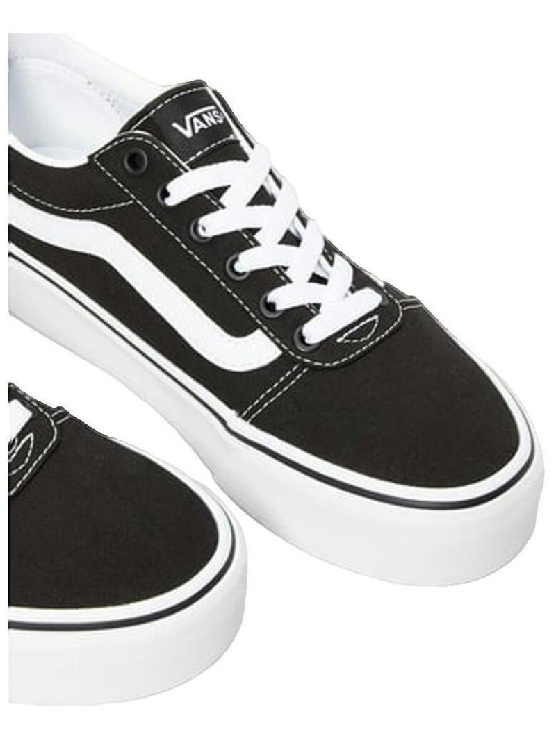Sneakers Ward Platform synthétique Vans Noir - Kiabi