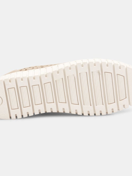 Sneakers Weinbrenner en cuir velours ajouré BATA - Kiabi