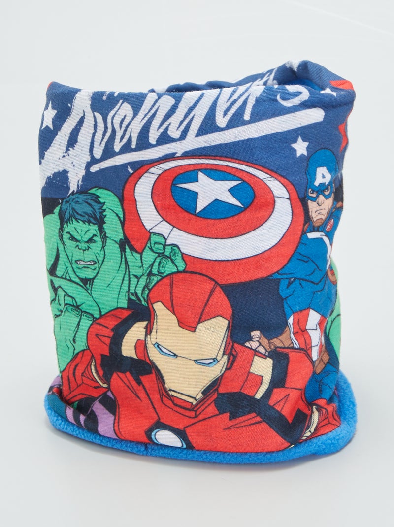 Snood 'Avengers' 'Marvel' bleu - Kiabi