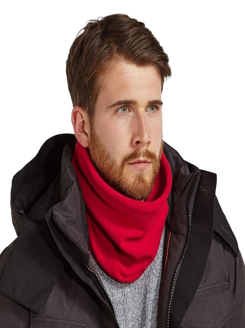 Snood-bonnet combo - beechfield Rouge tomate - Kiabi