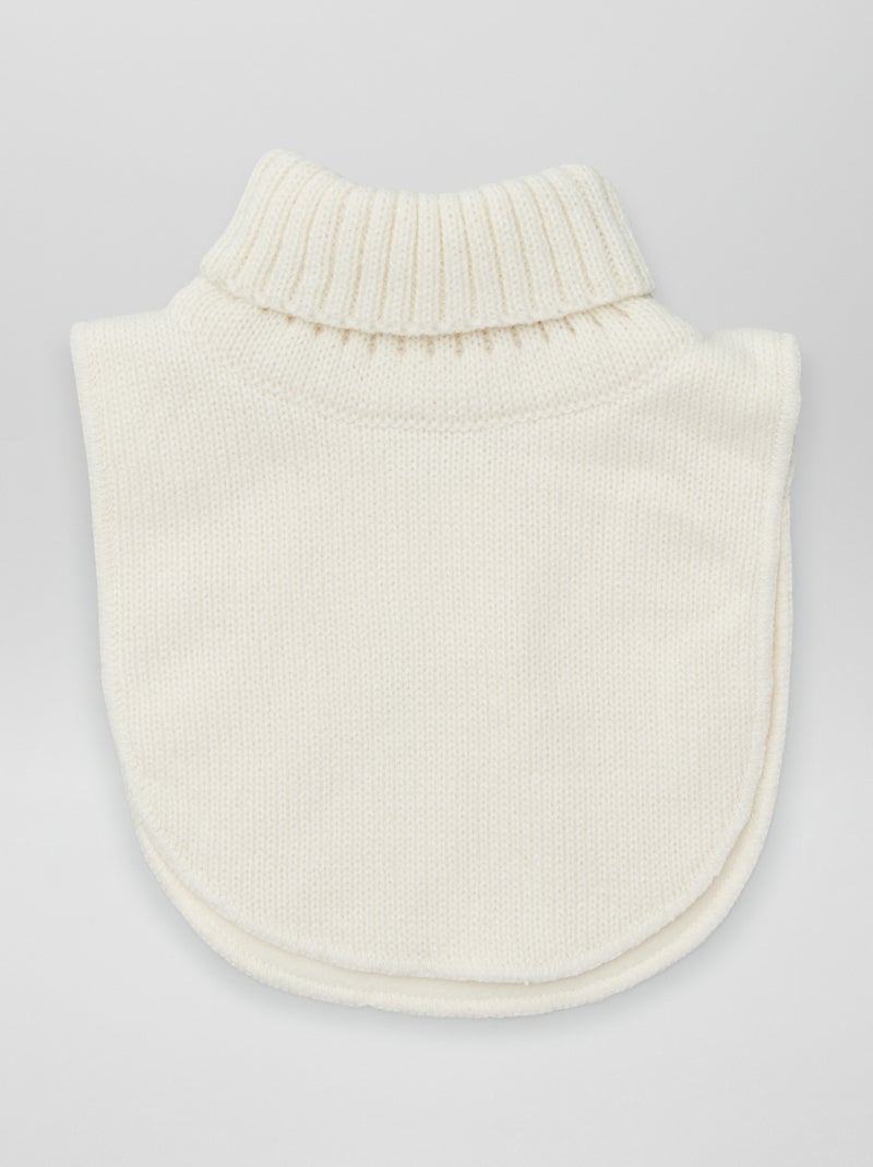 Snood col roulé Blanc - Kiabi