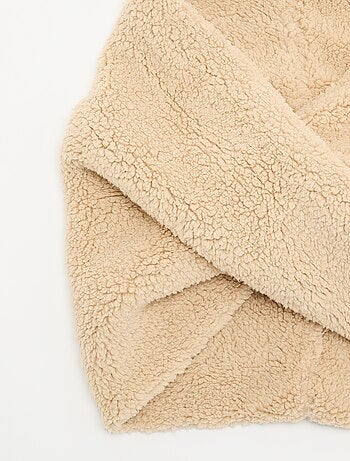 Snood effet moutonné