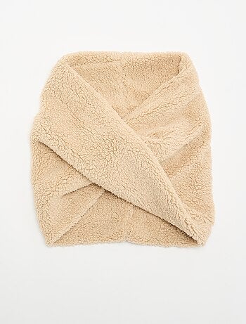 Snood effet moutonné