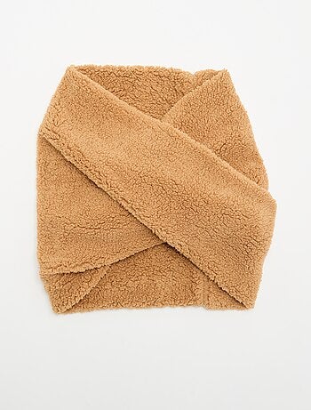 Snood effet moutonné