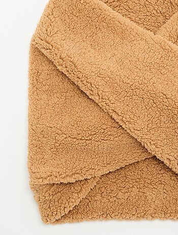 Snood effet moutonné