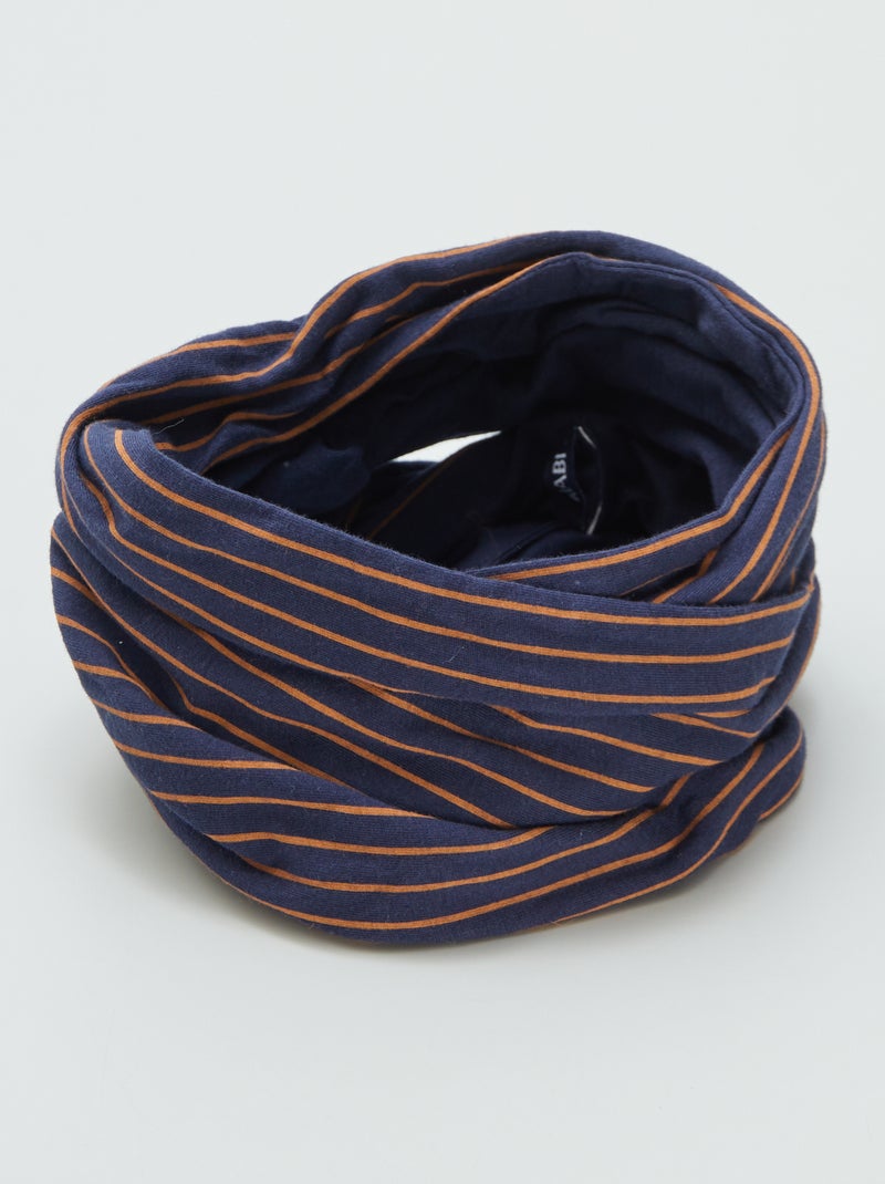 Snood en jersey Bleu - Kiabi