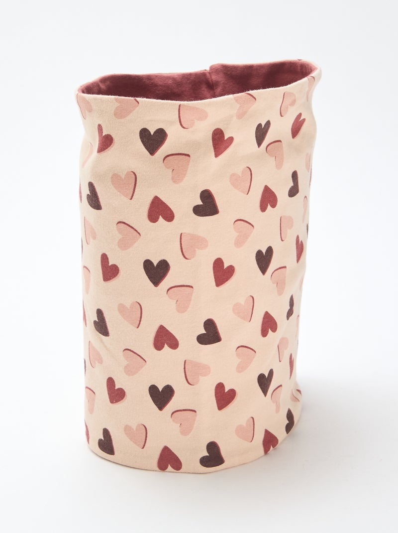 Snood en jersey réversible Beige - Kiabi