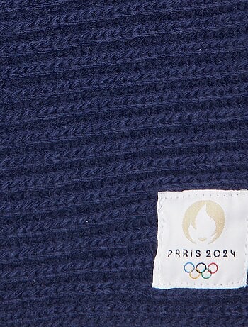 Robe décolleté croisé effet cache-coeur Bleu Robe décolleté croisé effet cache-coeur Bleu