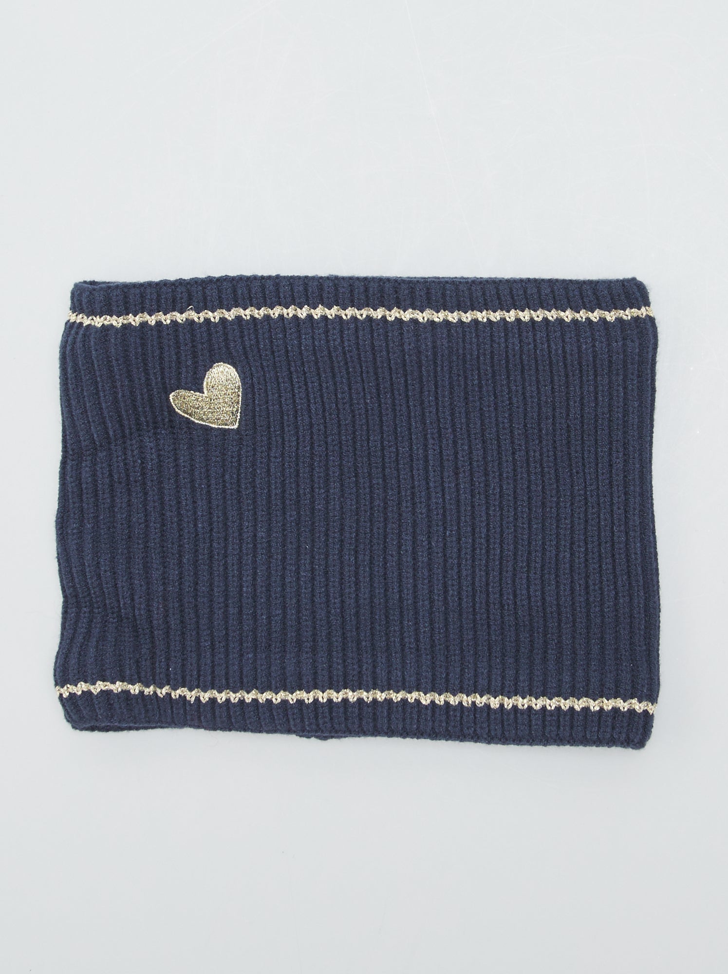 Snood Callaway Mixte – Taille Unique – Bleu Marine, Doublure Polaire – Logo Soudé – Matière Recyclée - 8