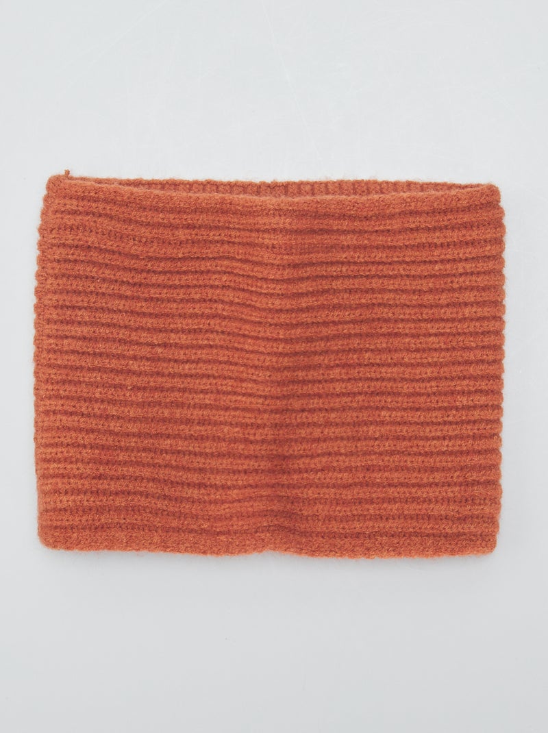 Manchettes Port Bras Maille Côtelée Blanc Cassé – Taille Unique Adulte (Neuves Avec étiquettes)