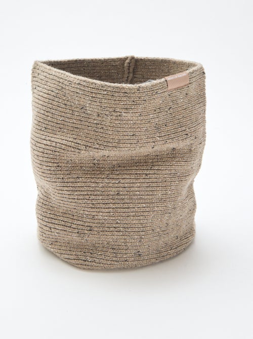 Snood en maille fantaisie - Kiabi